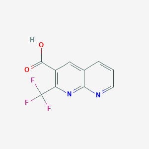 2-(Trifluoromethyl)-1,8-naphthyridine-3-carboxylic acid