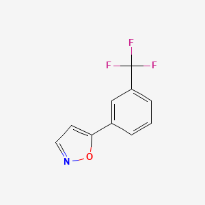 5-[3-(Trifluoromethyl)phenyl]isoxazole