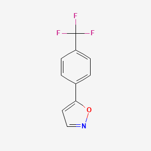 5-[4-(Trifluoromethyl)phenyl]isoxazole