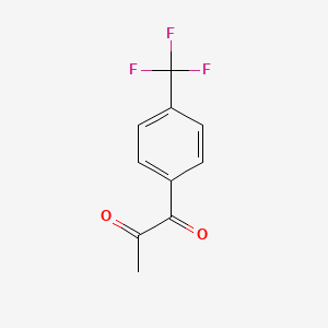 1-[4-(Trifluoromethyl)phenyl]propane-1,2-dione