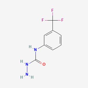 molecular formula C8H8F3N3O B1303354 N-(3-(Trifluoromethyl)phenyl)hydrazinecarboxamide CAS No. 448233-17-8