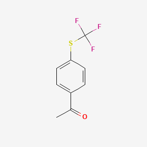 4'-(Trifluoromethylthio)acetophenone