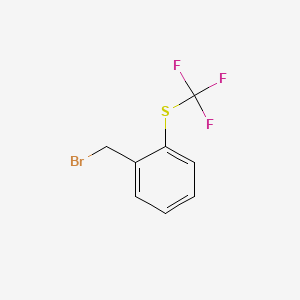 molecular formula C8H6BrF3S B1303378 2-(Trifluoromethylthio)benzyl bromide CAS No. 238403-52-6