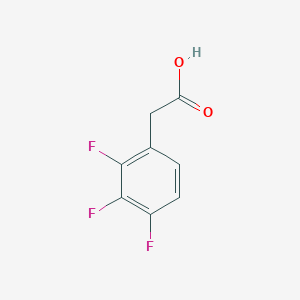 molecular formula C8H5F3O2 B1303383 2,3,4-Trifluorophenylacetic acid CAS No. 243666-12-8