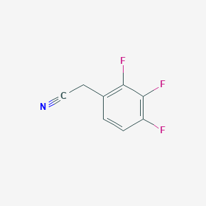 molecular formula C8H4F3N B1303386 2,3,4-Trifluorophenylacetonitrile CAS No. 243666-13-9