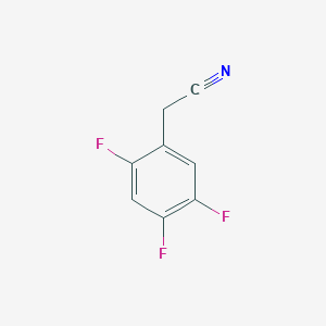 molecular formula C8H4F3N B1303388 2,4,5-Trifluorophenylacetonitrile CAS No. 220141-74-2