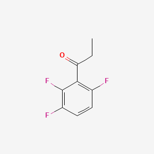molecular formula C9H7F3O B1303396 2',3',6'-Trifluoropropiophenone CAS No. 243666-18-4