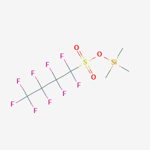 molecular formula C7H9F9O3SSi B1303401 Trimethylsilyl nonafluorobutanesulfonate CAS No. 68734-62-3