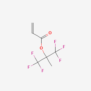 molecular formula C7H6F6O2 B1303415 Hexafluoro-2-methylisopropyl acrylate CAS No. 53038-41-8