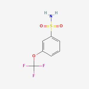 molecular formula C7H6F3NO3S B1303423 3-(Trifluoromethoxy)benzenesulfonamide CAS No. 503179-70-2