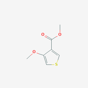 molecular formula C7H8O3S B1303429 Methyl 4-methoxythiophene-3-carboxylate CAS No. 65369-22-4