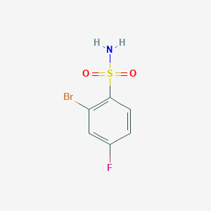 2-Bromo-4-fluorobenzenesulfonamide