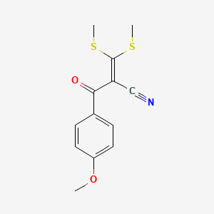 2-(4-Methoxybenzoyl)-3,3-di(methylthio)acrylonitrile