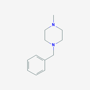 molecular formula C12H18N2 B130345 1-Benzyl-4-methylpiperazine CAS No. 62226-74-8