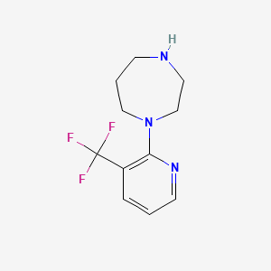 1-[3-(Trifluoromethyl)pyridin-2-yl]-1,4-diazepane