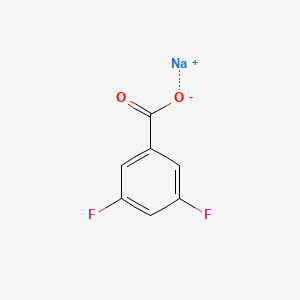 molecular formula C7H4F2NaO2 B1303465 Sodium 3,5-difluorobenzoate CAS No. 530141-39-0