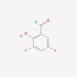 molecular formula C7H4F2O2 B1303468 3,5-Difluoro-2-hydroxybenzaldehyde CAS No. 63954-77-8
