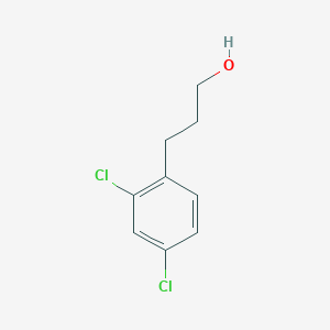 molecular formula C9H10Cl2O B130347 3-(2,4-Dichlorophenyl)propan-1-ol CAS No. 146882-07-7