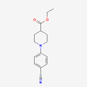 Ethyl 1-(4-cyanophenyl)piperidine-4-carboxylate