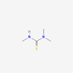 molecular formula C4H10N2S B1303496 Trimethylthiourea CAS No. 2489-77-2