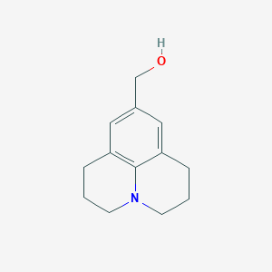 1H,5H-Benzo(ij)quinolizine-9-methanol, 2,3,6,7-tetrahydro-