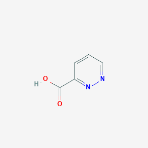 molecular formula C5H4N2O2 B130350 Pyridazine-3-carboxylic acid CAS No. 2164-61-6