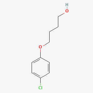 molecular formula C10H13ClO2 B13035084 4-(4-Chlorophenoxy)-1-butanol 