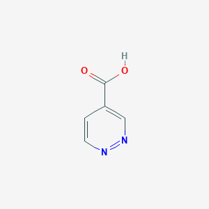 molecular formula C5H4N2O2 B130354 Pyridazine-4-carboxylic Acid CAS No. 50681-25-9