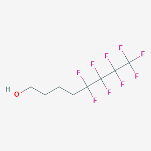 molecular formula C8H9F9O B1303553 5,5,6,6,7,7,8,8,8-Nonafluorooctan-1-ol CAS No. 3792-02-7