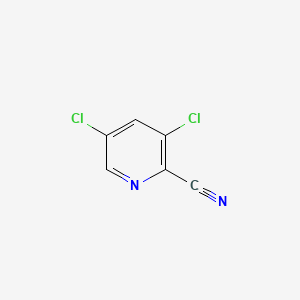 molecular formula C6H2Cl2N2 B1303558 3,5-二氯-2-氰基吡啶 CAS No. 85331-33-5