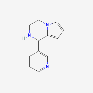 molecular formula C12H13N3 B1303595 1-Pyridin-3-yl-1,2,3,4-tetrahydropyrrolo[1,2-a]pyrazine CAS No. 865546-36-7