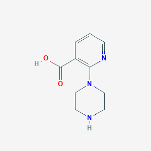 molecular formula C10H13N3O2 B1303619 2-Piperazin-1-ylnicotinic acid CAS No. 374063-94-2