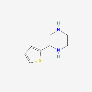 molecular formula C8H12N2S B1303627 2-Thiophen-2-yl-piperazine CAS No. 85803-49-2