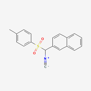 molecular formula C19H15NO2S B1303630 2-(异氰基(对甲苯磺酰基)甲基)萘 CAS No. 263389-20-4