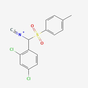 molecular formula C15H11Cl2NO2S B1303631 a-Tosyl-(2,4-dichlorobenzyl) isocyanide CAS No. 952727-77-4