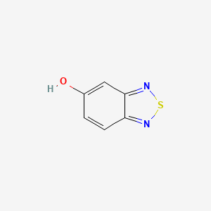 molecular formula C6H4N2OS B1303641 2,1,3-Benzothiadiazol-5-ol CAS No. 768-10-5
