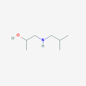 molecular formula C7H17NO B1303649 1-Isobutylamino-propan-2-ol CAS No. 41063-33-6