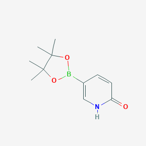molecular formula C11H16BNO3 B130366 5-(4,4,5,5-Tetramethyl-1,3,2-dioxaborolan-2-yl)pyridin-2-ol CAS No. 1054483-78-1