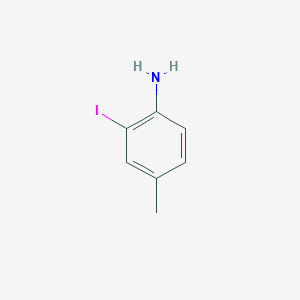 molecular formula C7H8IN B1303665 2-Iodo-4-methylaniline CAS No. 29289-13-2