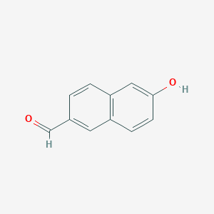 molecular formula C11H8O2 B1303687 6-Hydroxy-2-naphthaldehyde CAS No. 78119-82-1