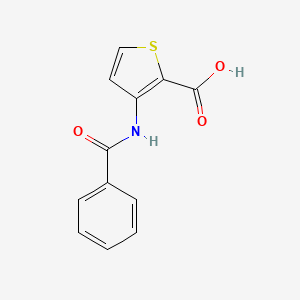 molecular formula C12H9NO3S B1303695 3-(Benzoylamino)-2-thiophenecarboxylic acid CAS No. 147123-66-8