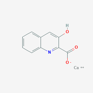 molecular formula C10H6CaNO3+ B013037 3-Hydroxyquinoline-2-carboxylic acid calcium salt CAS No. 110429-27-1