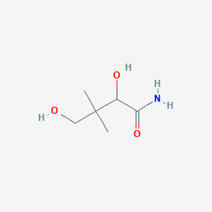 molecular formula C6H13NO3 B1303705 2,4-Dihydroxy-3,3-dimethylbutanamide CAS No. 4417-86-1