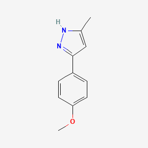 3-(4-methoxyphenyl)-5-methyl-1H-pyrazole