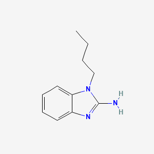 molecular formula C11H15N3 B1303733 1-butyl-1H-benzimidazol-2-amine CAS No. 91337-45-0