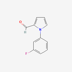 1-(3-fluorophenyl)-1H-pyrrole-2-carbaldehyde