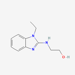 2-[(1-ethyl-1H-benzimidazol-2-yl)amino]ethanol