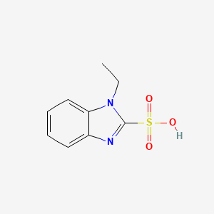 1-ethyl-1H-benzimidazole-2-sulfonic acid