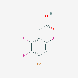 4-Bromo-2,3,6-trifluorophenylacetic acid