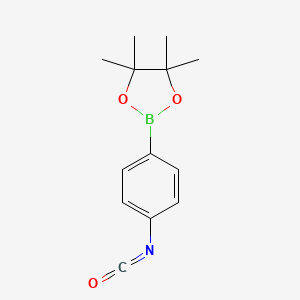 2-(4-Isocyanatophenyl)-4,4,5,5-tetramethyl-1,3,2-dioxaborolane